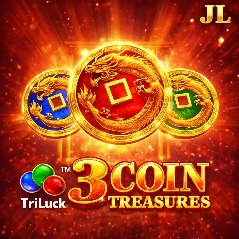 3 Coin Treasures Online Slot Game pbabet